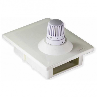 Регулировочный короб с термостатическим клапаном и ограничителем температуры обратного потока TIM